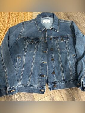 Denim Jean Jacket size large